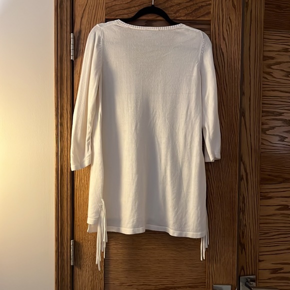 The Limited Off-White Long Sweater, Medium - Picture 2 of 6